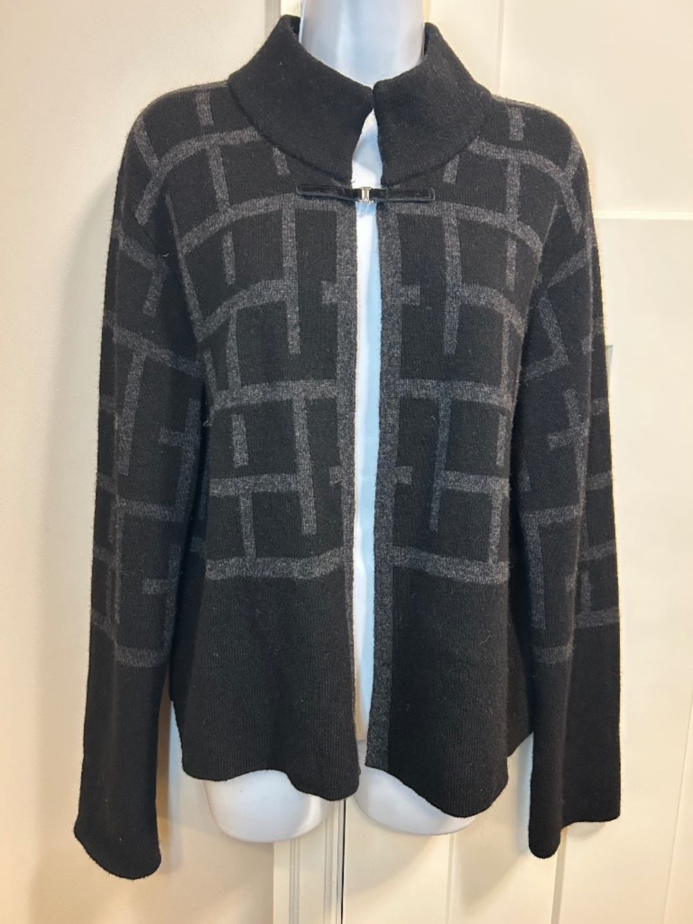 Chiaramente wool blend jacket Cardigan Made in Italy Size XL